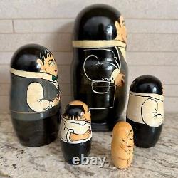 Casino Man. Matryoshka, Russian nesting dolls. Discontinued. RARE find