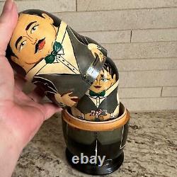 Casino Man. Matryoshka, Russian nesting dolls. Discontinued. RARE find