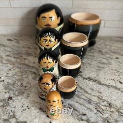 Casino Man. Matryoshka, Russian nesting dolls. Discontinued. RARE find