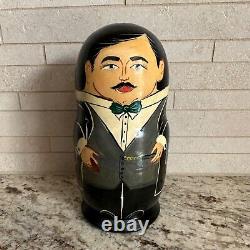 Casino Man. Matryoshka, Russian nesting dolls. Discontinued. RARE find