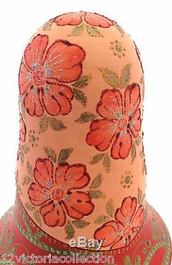 Cat Roly Poly Russian Hand Carved Hand Painted no Nesting DOLL bell