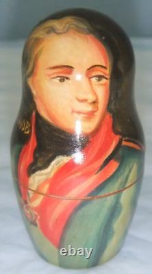 Catherine The Great Russian Art Nesting Dolls 1995