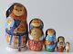 Cats Nesting Dolls Set Of 5 (russian Collection Sacramento) Sale