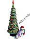 Christmas Decoration Surprise Nested Tree Musical Santa Claus Snowman Penguin