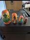 Classic Kermit The Frog Muppet Nesting Doll Unique Hand Painted Rare And Retro