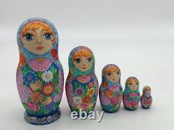 Collectible Art Nesting doll, Unique matrioshka, Fine Art gift, Museum matreshka