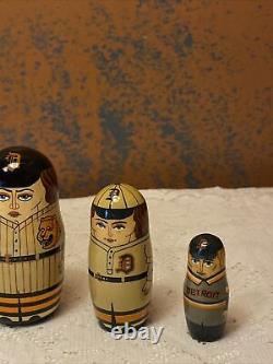 Detroit Tigers MLB Russian Nesting Dolls Cooperstown Collection 8 6 Pce