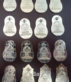 Disney Pin Mystery Collection Series Russian Nesting Dolls Complete Set of 16
