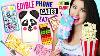 Diy Edible Phone Cases Using Edible Paper Cereal Popcorn Cotton Candy Eat Iphone Cases