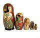 Dolls Russian Nesting Matryoshka Replica Of Gustav Klimt Painted By Judina