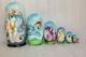 Exclusive 7 In 1 Russian Nesting Dolls My Little Pony Friendship Is Magic