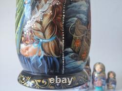 Fairy tale Emelya. Nesting Doll / Matryoshka Set of 5