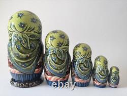 Fairy tale Emelya. Nesting Doll / Matryoshka Set of 5