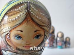 Fairy tale Emelya. Nesting Doll / Matryoshka Set of 5