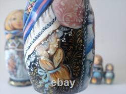 Fairy tale Snow Maiden. Nesting Doll / Matryoshka Set of 5