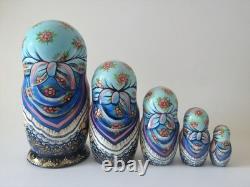 Fairy tale Snow Maiden. Nesting Doll / Matryoshka Set of 5