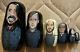 Foo Fighters Russian Nesting Dolls Super Rare Dave Grohl Concrete & Gold Bundle