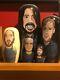 Foo Fighters Russian Nesting Dolls Set Of 5 Concrete & Gold