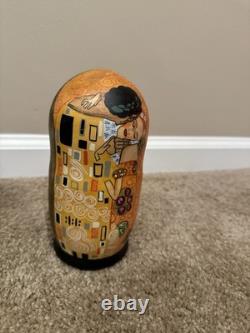 Gustav Klimt Russian Nesting Dolls One Of One