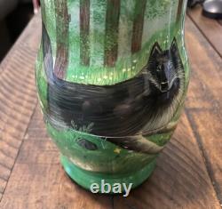 Hand Painted Little Red Riding Hood Russian Nesting Doll Fairy Tale