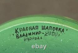 Hand Painted Little Red Riding Hood Russian Nesting Doll Fairy Tale