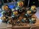 Hand Painted Nesting Russian Dolls Set Matryoshka Decor 14 Piece Set