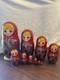 Hand-painted Russian Matryoshka Nesting Dolls (10 Pcs, 10), Signed Syomina G