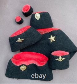 Hand Painted Vintage Russian Nesting Dolls, Iconic Figures