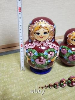 Japan Matryoshka Dolls Set of 15 Russian Nesting Dolls Collectible Decorative