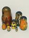 Lady And The Tramp Russian Nesting Dolls Collectible Wooden Toys 1996