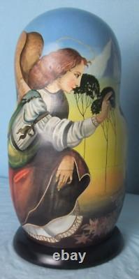 Large Russian Nesting Dolls a Piece of Art