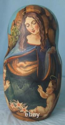 Large Russian Nesting Dolls a Piece of Art
