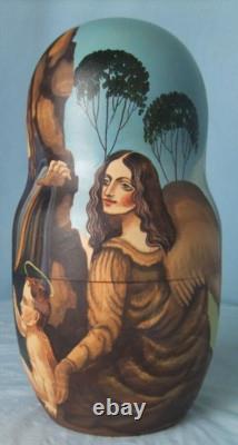 Large Russian Nesting Dolls a Piece of Art