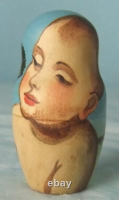 Large Russian Nesting Dolls a Piece of Art