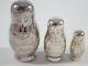 Links Of London 925 Sterling Silver 3-piece Oushka Russian Nesting Doll 1.5