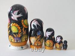 Lullaby Nesting Doll / Matryoshka Set of 5 (Russian Collection Sacramento) Sale