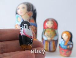 Lullaby Nesting Doll / Matryoshka Set of 5 (Russian Collection Sacramento) Sale