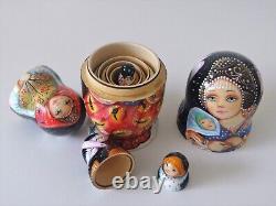 Lullaby Nesting Doll / Matryoshka Set of 5 (Russian Collection Sacramento) Sale