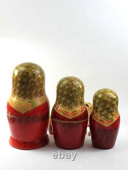 Made in USSR Matryoshka Babushka Nesting Dolls Set of 11 Vintage