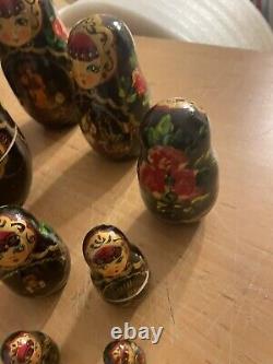 Magic Russian Fairy Tales Fine Art Matryoshka Nesting Doll, 10 total