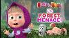 Masha And The Bear The Forest Menace Funniest Cartoons For Kids