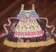 Matilda Jane Platinum Knot Dress Russian Nesting Dolls Size 6 Euc