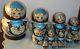 Matrioska Russa Da 15 Pezzi /bambola Di Legno Russian Nesting Dolls