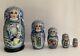 Matryoshka Handmade Toy Wooden Toy Hand-painted Exclusive Russian Nested Doll