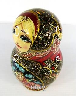 Matryoshka Nesting Doll 6.3 8 Pc, Humpbacked Horse Fairytale Set Russian 458