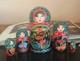 Matryoshka Nesting Doll Firebird 5 Places Hand Painted G850