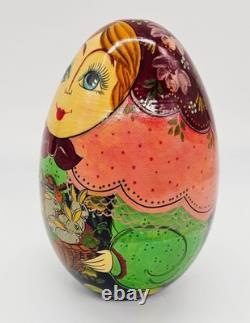 Matryoshka Nesting Doll Set of 13 Russian 3 Babies Inside 3 Babies Signed