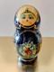 Matryoshka Russian Hand-painted Nesting Dolls-cepzueb Tiocag-8 Pcs Signed 1990s