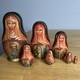 Matryoshka Russian Orthodox Church Nesting Mary & Jesus Dolls X 7 Signed Read