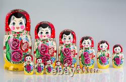 Matryoshka Russian Traditional 20 pcs Hand painted Nesting Doll